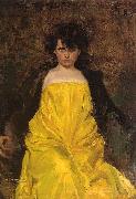 Ramon Casas La Sargantain oil painting artist